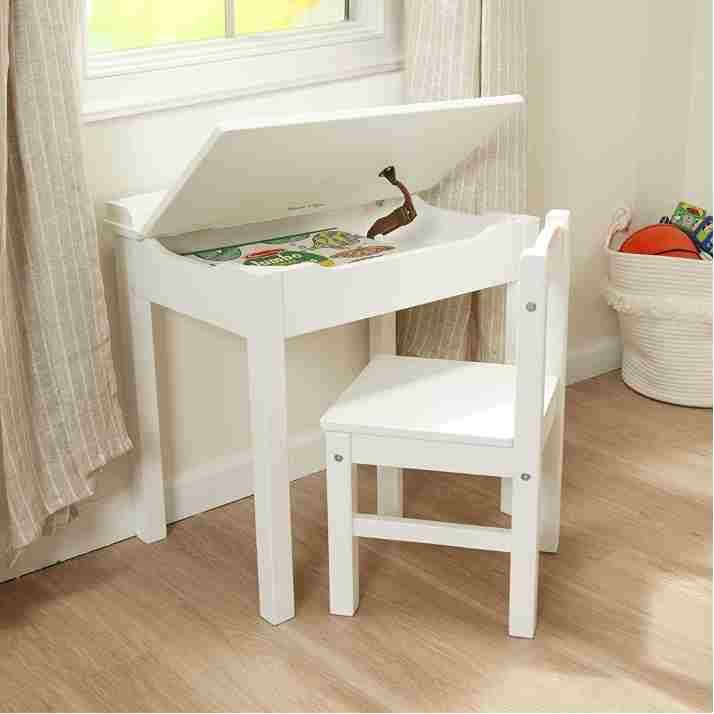 Melissa & Doug Wooden Lift-Top Desk & Chair