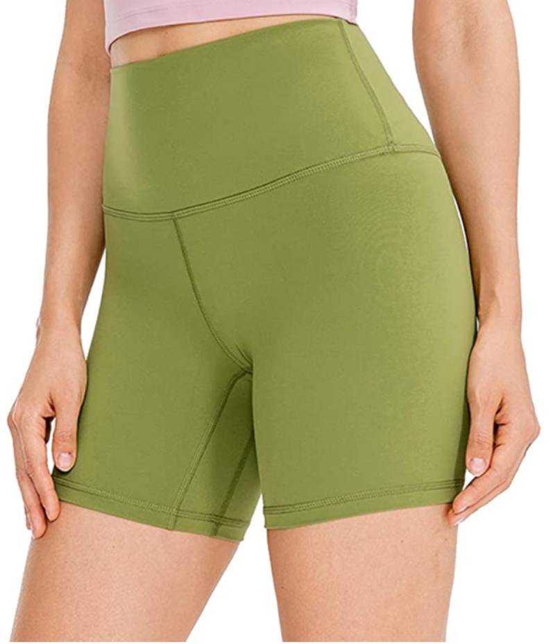 Lavento High Waisted Yoga Shorts