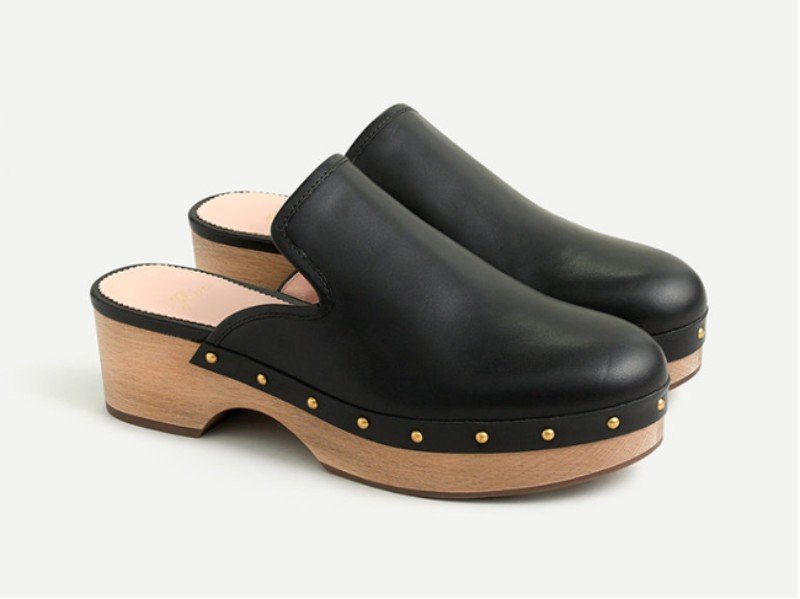 Leather Clogs