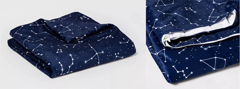 Kids Waterproof Removable Cover Weighted Blanket 